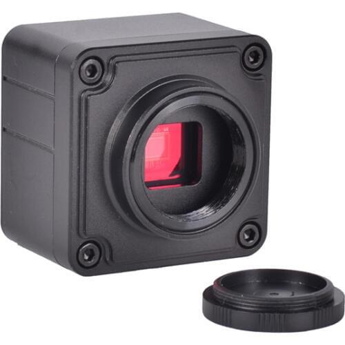 USB 3.0 Microscope Camera CMOS Calibrator Digital Industry C-mount Microscope USB Camera Magnifier USB PCB Lab Inspection