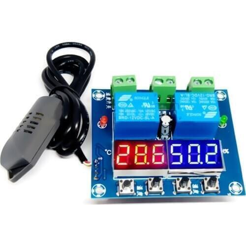 XH-M452 Temperature and humidity Control Module Digital Display High Precision Double Output
