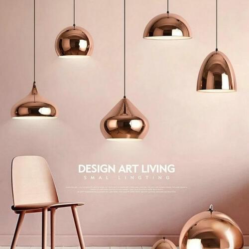 Nordic E27 LED Ball Hanging Pendant Lamp for Bedroom Living Room Entrance Hall Dining Room Modern Home Decorative Light Fixture