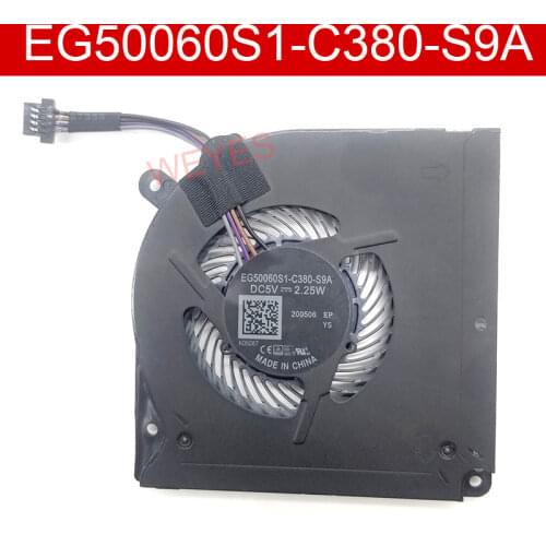 Brand new for Sunon EG50060S1-C380-S9A DC 5V 2.25W THER7GK5C6-1411 GK5CN6Z cooling fan