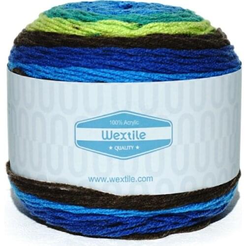 Wholesale pastel amazing hair wool acrylic yarn cake yarn beautiful lustre wool knitting yarn for knitting and crochet