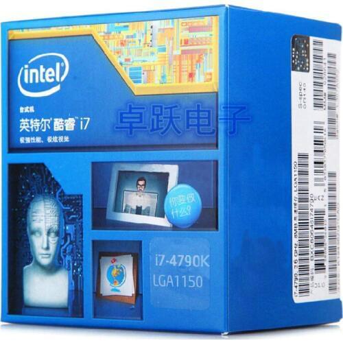Intel Processor I7 4790K Boxed processor I7-4790K 4.0 GHz LGA1150 Quad-Core 100% working properly Desktop Processor