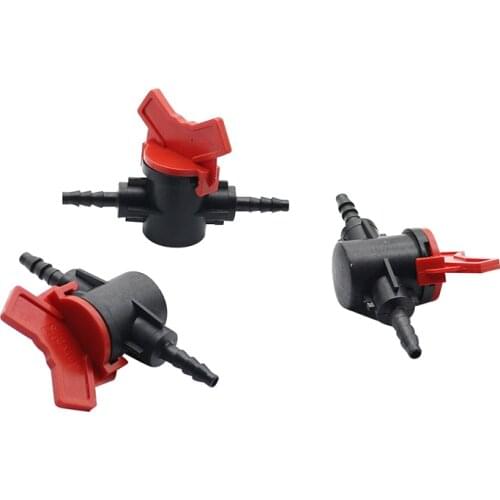 Garden Straight Valve Connector 1/4 Inch Water Hose Connectors Agriculture Garden Hose Fittings Adapter 20 Pcs