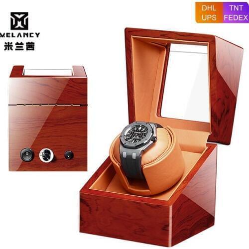 High Class Motor Shaker Watch Winder Holder Display Automatic Mechanical Watch Winding Box Jewelry Watches Box
