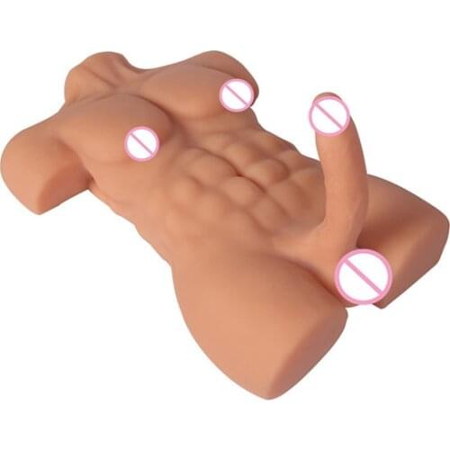 Men and women silicone sex dolls dildo sex toys male masturbation anal sex dildo vagina anal sex adult sex products