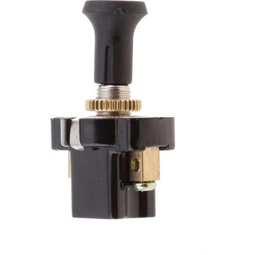 Universal Marine Caravan Farm Machine High performance On-Off Long Push Pull Switch Screw Terminals Breaker Wear Resistant