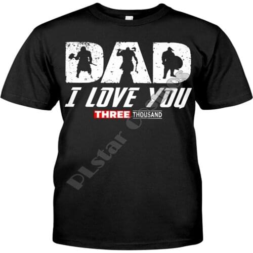 I Love You Tree Thousand Viking T-Shirts Classic T-Shirt Summer cotton t shirts Women for Men Casual Tees Short Sleeve