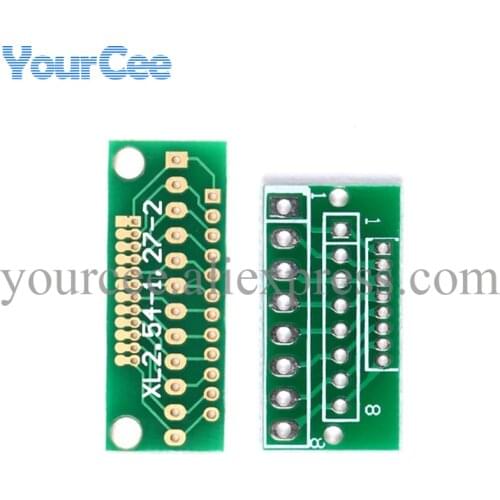 10 pcs 1.27MM 2.0MM 2.54MM 8pin Adapter Board Adapter for Wireless Module