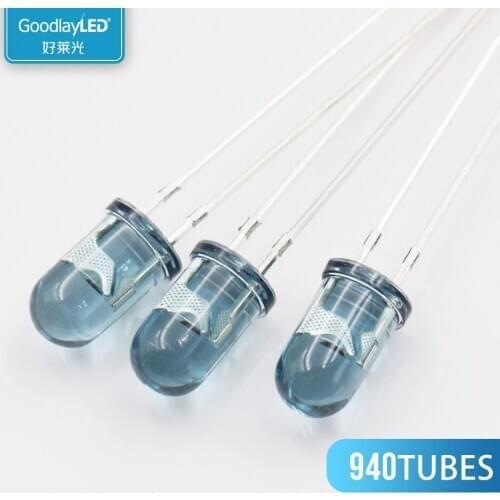 1000pcs 5 mm round head colloid blue 940 launchers