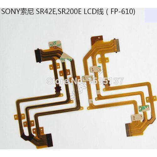 2PCS/FREE SHIPPING! LCD Flex Cable For SONY DCR-SR32E DCR-SR33E DCR-SR42E DCR-SR52E DCR-SR62E SR32 SR33 SR42 SR52 SR62 Camera