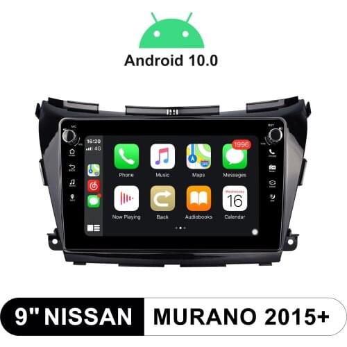 9 Inch Car Multimedia Player Steering Wheel Reverse Camera Build-In DSP 4G RAM 64G ROM Android 10.0 For Nissan Murano 2015
