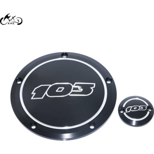 Motor Aluminum 103 Derby Timing Cover For Harley Touring Road Electra Street Glide Ultra FLTRU FLHX Special FLHXS Road King FLHR