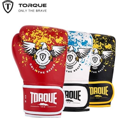 TORQUE Guantes De Boxeo Boxing Gloves Child Kids Muay Thai Kickboxing PU Sport Equipment Karate Free Fight Sanda Training Mma