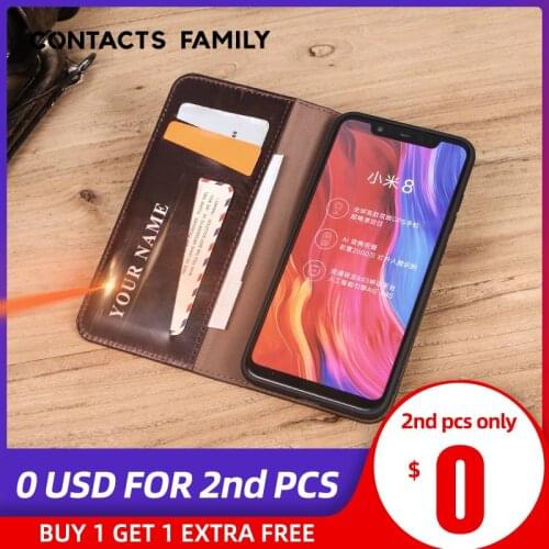 For Xiaomi 8 Case Cover Genuine Leather Wallet Coque Flip Cover Silicone 360 Protection For Xiaomi Xiomi Xaomi 8 Case Luxury