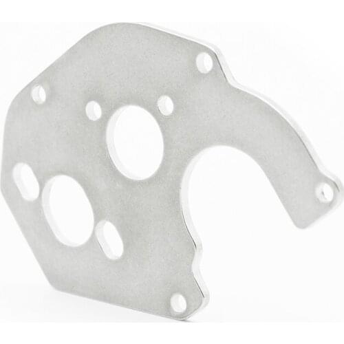 KYX Racing Stainless Steel Transmission Case Motor Mount Plate Upgrade for 1/24 RC Crawler Car Axial SCX24 Deadbolt JLU C10 B-17