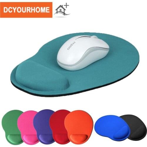 Ergonomic Comfortable Mouse Pad Mat / with Gel Wrist Rest Mouse Pad / Support Protect Desk Mouse Pad /Non Slip Mice Mat