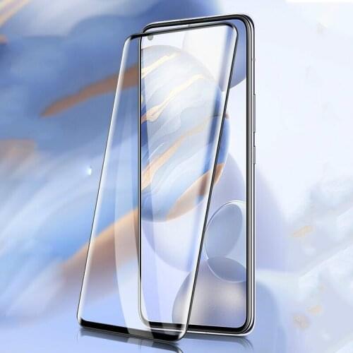 JGKK 3D Curved Edge Full Cover Tempered Glass for Huawei Honor 30 Pro Plus Screen Protector for Huawei Nova 7 5G Protective Film