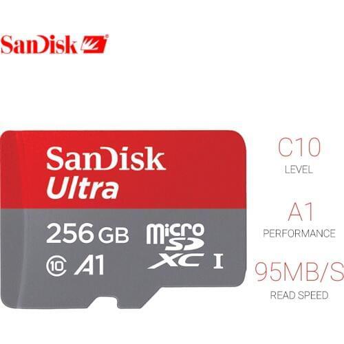 SanDisk Memory Card 256GB 200GB 128GB 64GB Max 98MB/S 32GB 16GB Micro sd card Class10 UHS-1 flash card Memory Microsd TF/SD Card