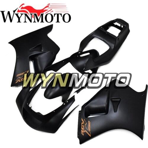 Motorcycle Complete Fairings For Suzuki RGV250 VJ22 Year 1990 1991 1992 1993 1994 1995 ABS Plastic Black Compression Bodywork