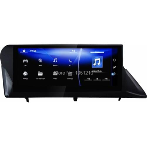 Ouchuangbo 10.25 inch car multimedia gps radio for RX270 RX350 450H 2009-2014 stereo 1080P BT swc 8 core 4GB+32GB