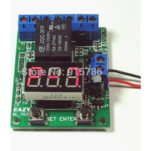 Voltage switch / signal timing start / trigger timer / auto 12V delay relay /VT2.3