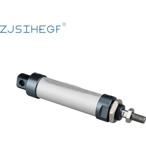 Pneumatic Air Mini Cylinder Airtac MAL Series 16/20/25/32mm Bore 25/50/75/100/200/300/400/500mm Stroke Single Lever