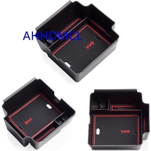 Armrest Box Storage Central Storage Box Compartment For Great Wall Wey VV5 VV5S