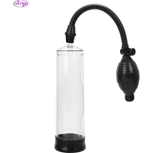 225mm Manual Penis Pump Enlargement Sex Toys For Men Male Masturbator Machine Cock Medical Massage Erotic Adult Products Shop