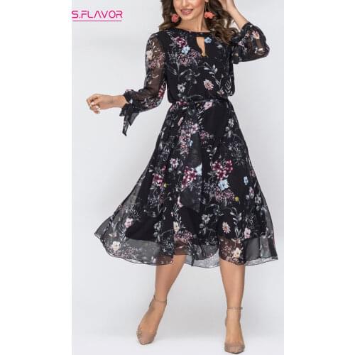 S.FLAVOR Long Dresses