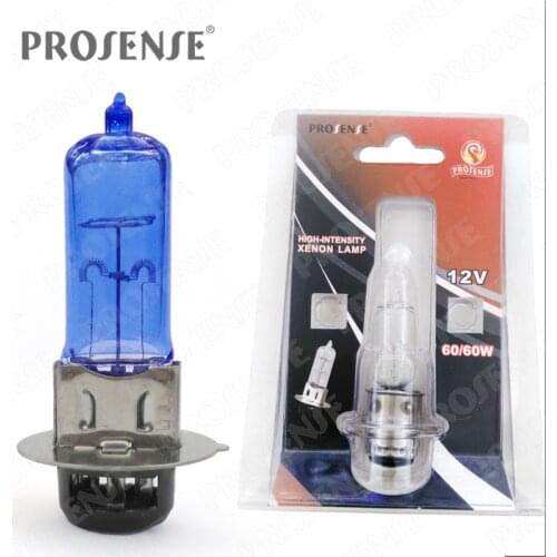 PROSENSE Supper Bright Motorcycle Headlight Bulb P15d-25-1 12V 60/60W