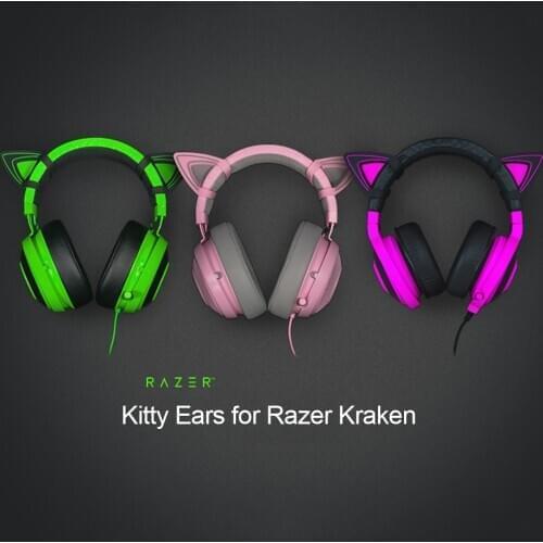 Razer Kitty Ears for Razer Kraken Headset Accessory (Headset not included!)