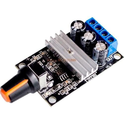 PWM DC 6V 12V 24V 28V 3A Motor Speed Control New Switch Controller 1203B
