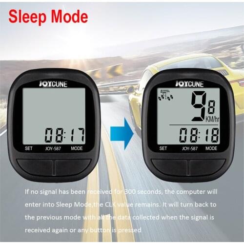 Bicycle Computer Wireless And Wired MTB Bike Cycling Odometer Stopwatch Speedometer Watch LED