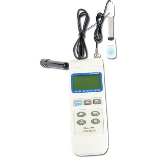 High Precision Professional Six-in-one Multi-function Water Quality Analyzer Digital Detector Data Recorder TDS PH Redox Tester