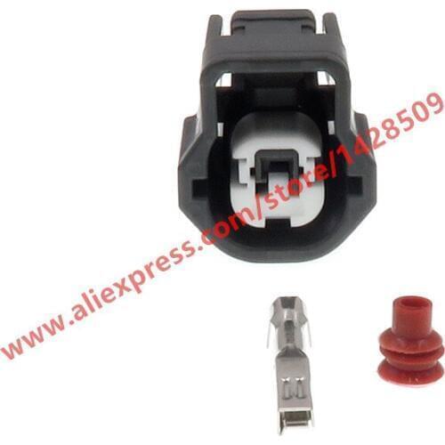 10 Sets 1 Pin Automotive Electric Plastic Housing Plug Harness Cable Waterproof Connector For Toyota 6189-0476