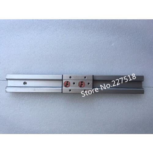 1pcs Double axis roller linear guide SGR15N L350mm +1pcs SGB15UU block multi axis core linear Motion slide rail auminum guide