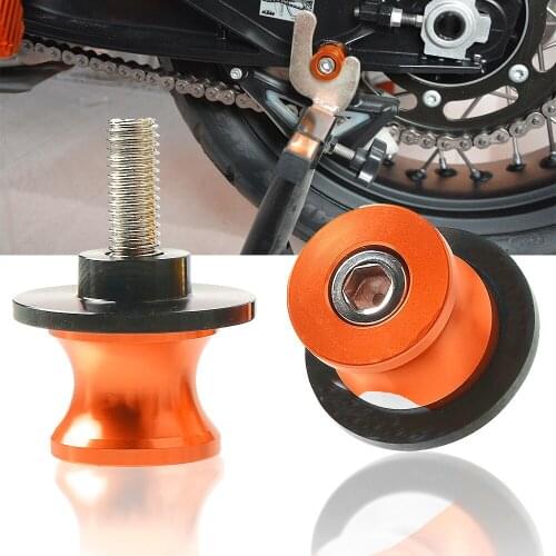 10MM CNC Screws For 125 200 390 690 790 RC390 Motorcycle Accessories Swingarm Slider Spools M10 Screws