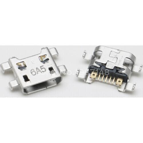 10pcs Micro USB 7Pin Jack Connector Socket Data Charging Port Tail Plug For LG K10 K420 K428 G4 F500 H815 Mini
