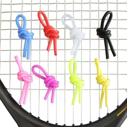 Alpha 50pcs/lot Tennis Dampeners Sport Vibration Shock Absorber Silicone Rubber Dampen Men Sport Accessories Tools