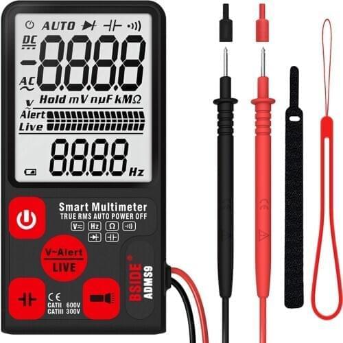 Auto digital multimeter tester LCD display DC AC voltmeter analogue DIY capacitance meter Voltage Ohm Hertz profesional tester
