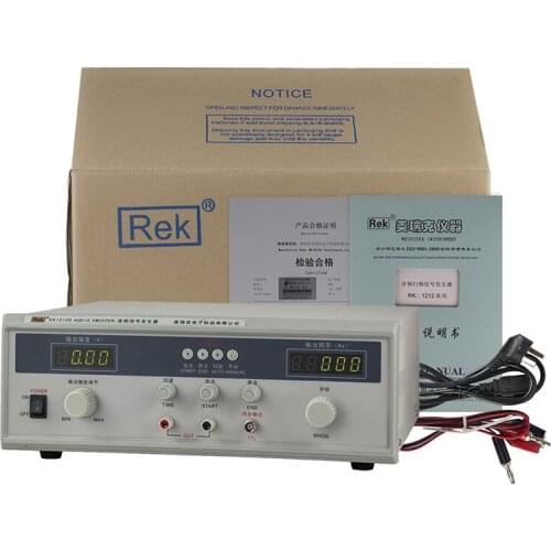 RK1212DN 40W Speaker Audio Sweep Signal Generator 20Hz-20KHz for Loudspeaker Test