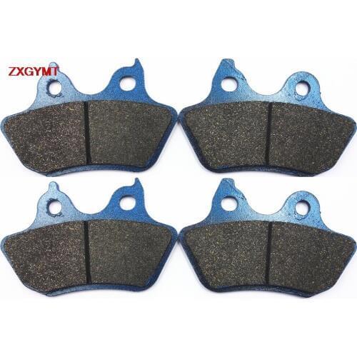 Sintering Brake Pads Set fit for HARLEY FXDBI 1450 Dyna Street Bob 2006 Front Rear 06