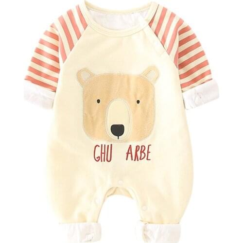 Baby Boys Rompers Infant Long Sleeve Jumpsuits Bebe Costume Children Warm Clothes Overall Baby Rompers Outfits Onesie Clothing