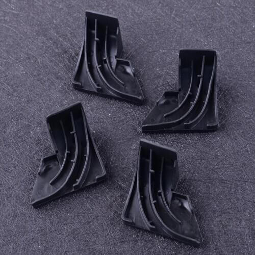 LETAOSK High Performance 2 Pairs Black Silica Gel Door Baffle WD8X228 WD8X227 For GE Dishwasher