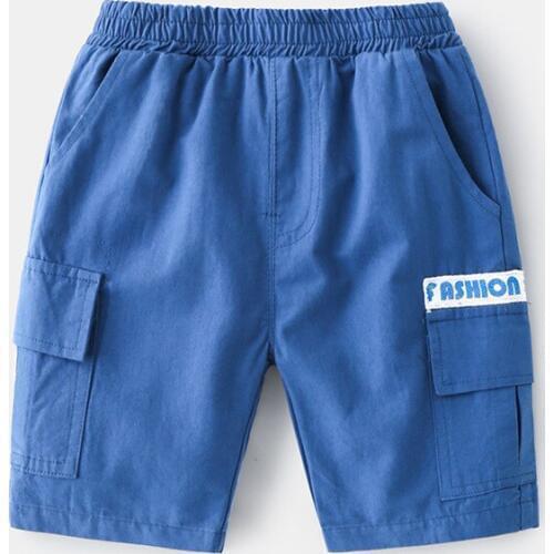 Summer Baby Boy Short Pants Toddler Baby Shorts Elastic Cotton Beach Pants Clothes 2-7year