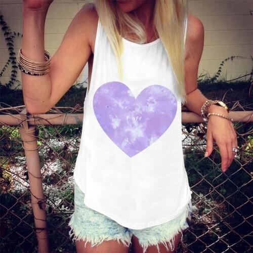 Camisole Tank Tops Tee Shirt Womens Tie Dye Print 2020 Summer Sexy Plus Size Sleeveless Ladies Fashion Casual Female Tanks St