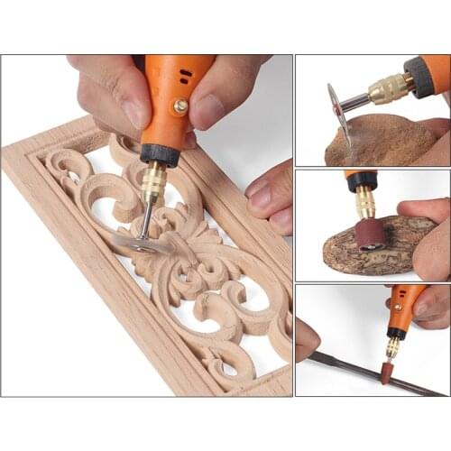 Multifunctional electric drill polishing machine engraving pen electric rotating tool 2 in 1 electric drill electric tool set