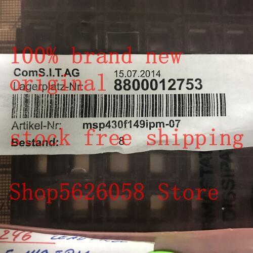 MSP430F147IPM MSP430F147 QFP QFP64 100% new original freeshipping 10PCS/LOT STOCK