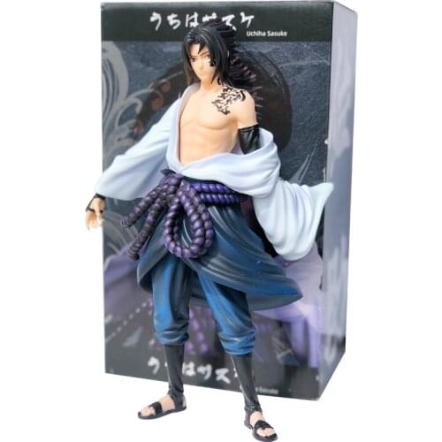 Naruto Curse Seal Uchiha Sasuke Anime Cartoon Collectible Figure Childrens Toys Birthday Gifts