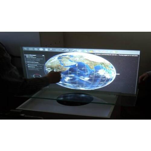 New promotion,Free delivery cost -- 37 inch 4 points touch interactive touch foil overlay Film through glass window shop